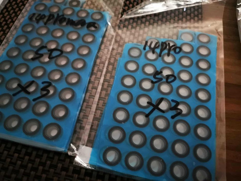 Set sticla lentile camera pt Iphone 16 15 14 13 12 11 X XS XR 7 8 Pro