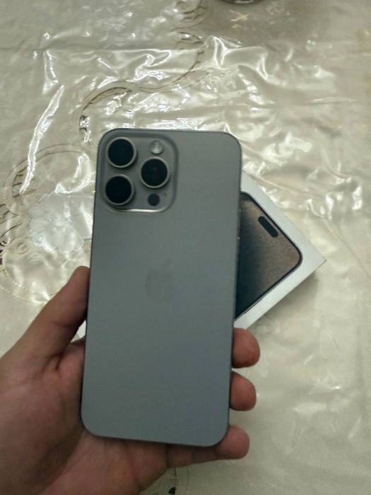 Iphone 15 pro max 256 gb holati alo ozimi telefonim
