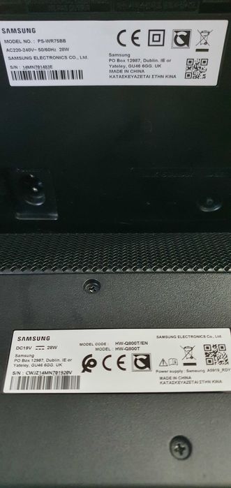 URGENT vand SoundBar Samsung HW-Q800T | 3.1.2 Canale, 330W | Dolby Atmos & DTS:X | Stare impecabilă