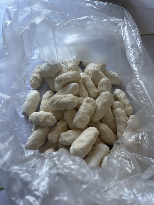 Соленный и варенный курт