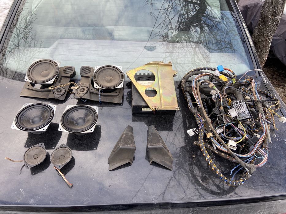 Пълен комплект Hi-fi за BMW e34 / БМВ е34