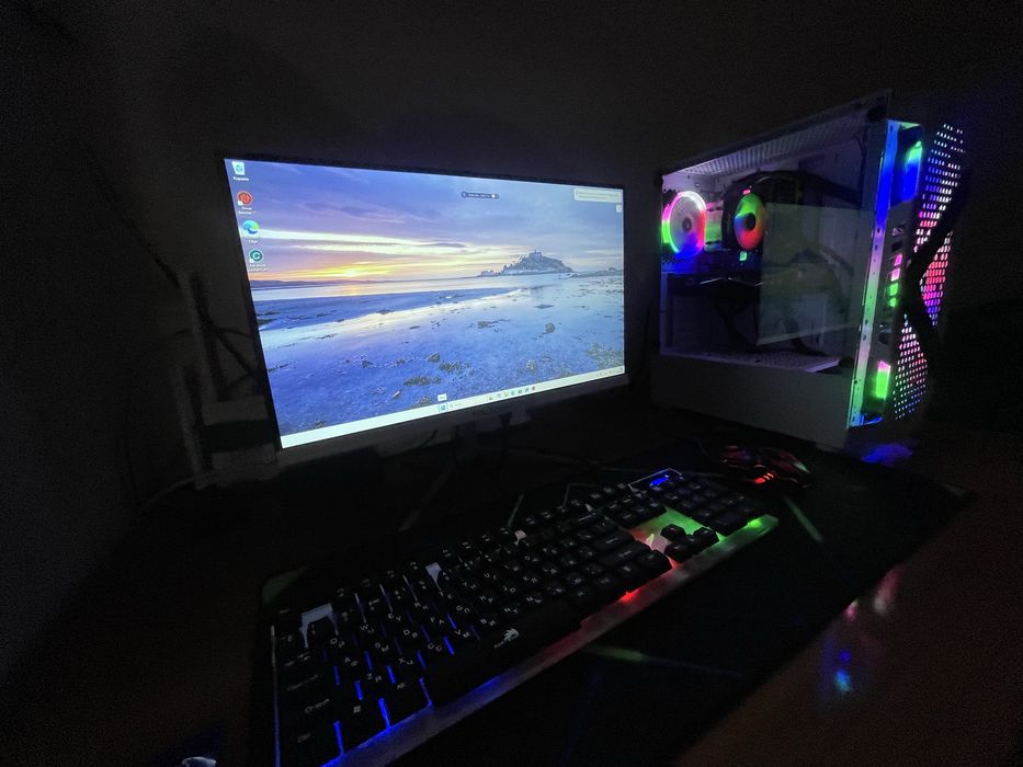 Игровой Компьютер Комплект: i3-10105F, 8Gb Ddr4, Rx 580 8Gb