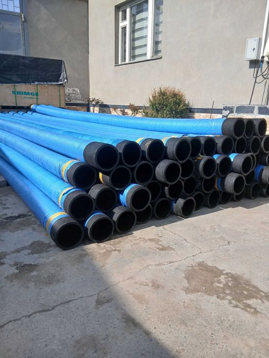 Шланг резиновие гофра напорный Рукава всасвающие 150/200/250/300 мм