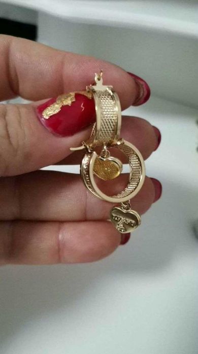 Cercei de aur 14 k