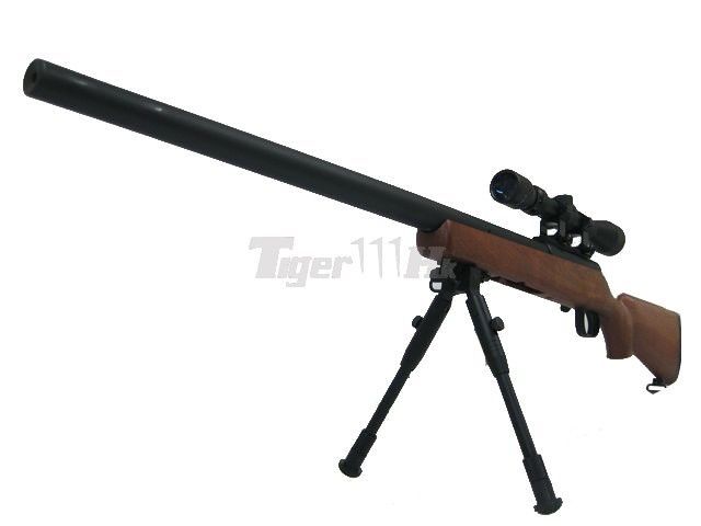 Pusca cu LUNETA AIRSOFT *Metalica* FOARTE PUTERNICA aer comprimatARC