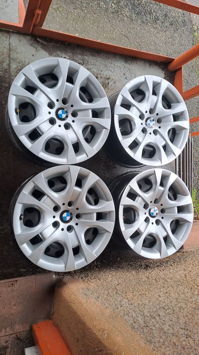 Стоманени 17" 5Х120мм БМВ с Тасове, 5X120mm BMW ORIGINAL