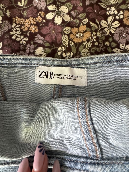 Дънков топ ZARA размер XS