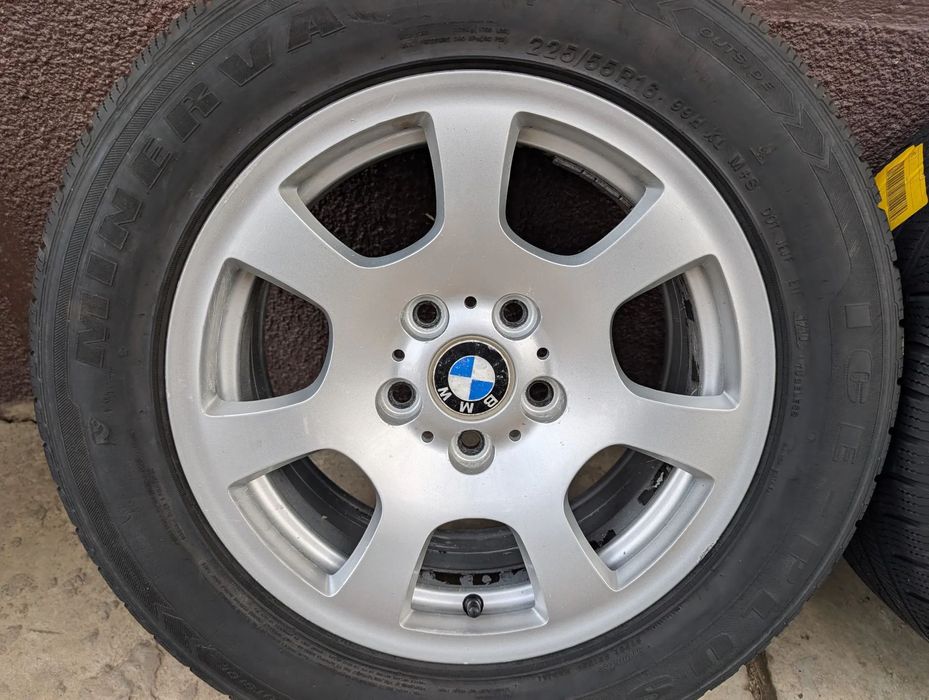 Jante 16'' styling 134 BMW seria 5 E60 E61 Seria 3 E90 E91 E92 E93 anvelope M+S 225/55R16 - 6762000