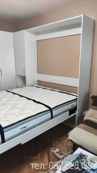 Падащо легло с диван