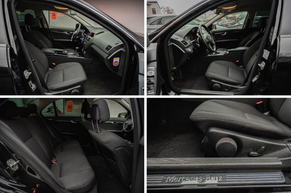 Mercedes c250 - scaune incalzite -senzori- jante -revizie -euro 5- revizie efectuata - auto este gata de condus