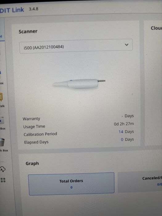 Scaner intraoral medit i500 stomatologie tehnica dentara