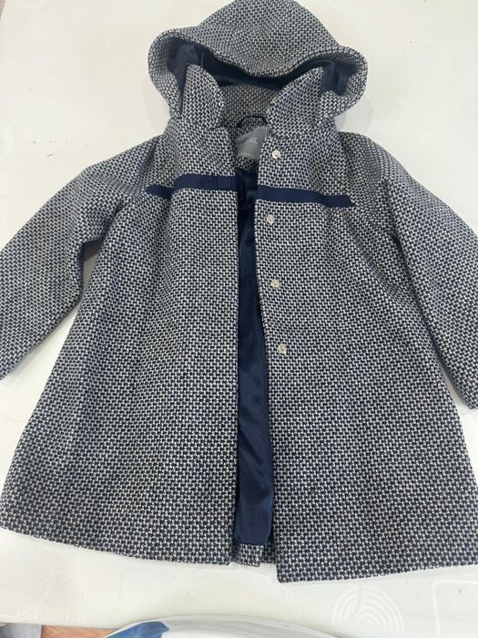 Детские комбинезон и пальто