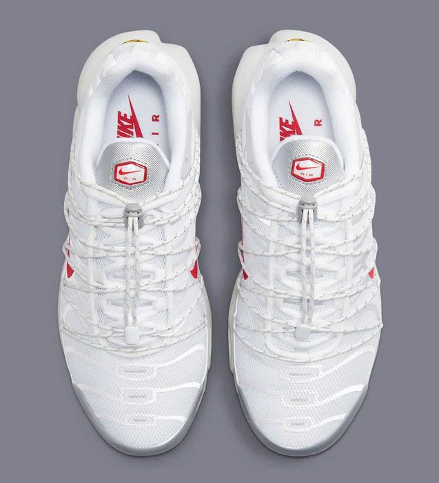 Nike Air Max Plus Tn Utility white Toggle Red 100%  originali-40