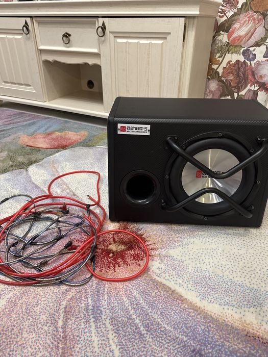 Сабвуфер 5 элемент А1025. Идеальное состояние