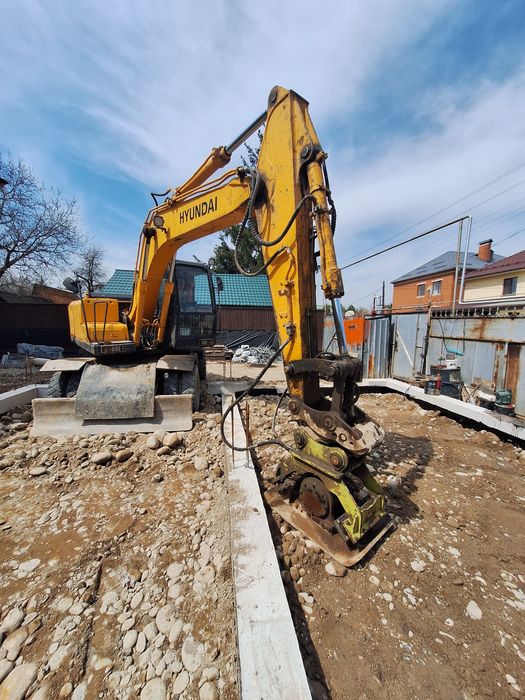 Вибротрамбовка виброплита экскаватор