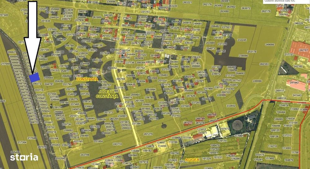 teren intravilan 620 mp sau 1.237 mp – Constanța, zona Veterani
