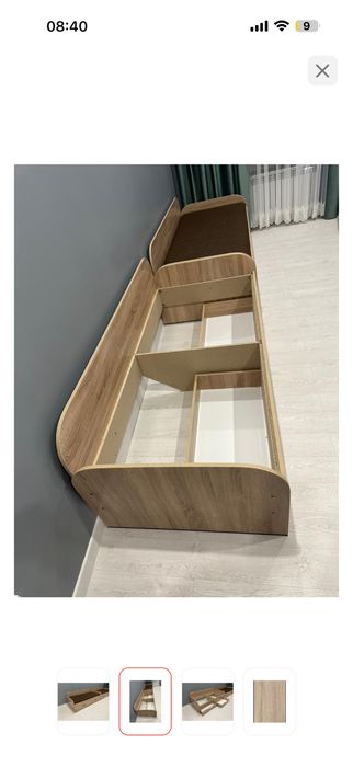 Кровать 90*200, прочный