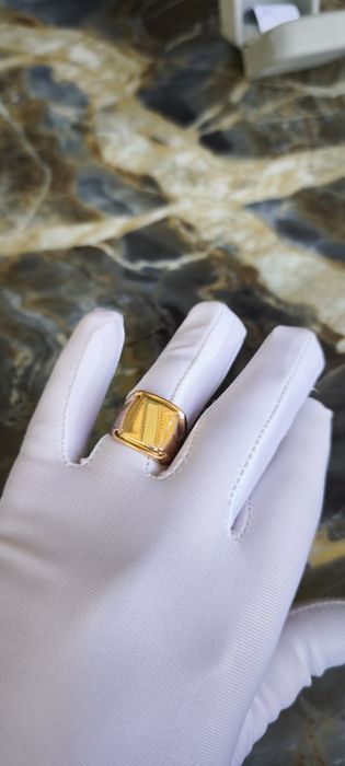 Золотая печатка мужская