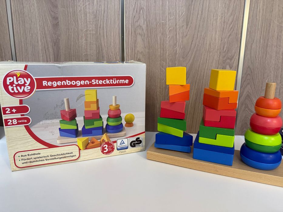 Дървени играчки, Монтесори, 7€ на брой или 10€ за двата комплекта