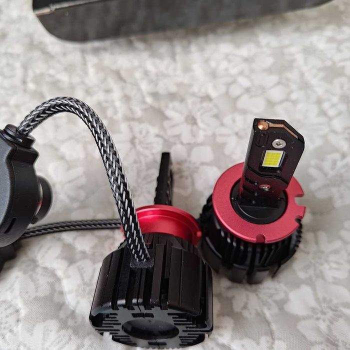 LED фарове, съвместими с оригиналните D3S/D1S/D2S лед крушки!