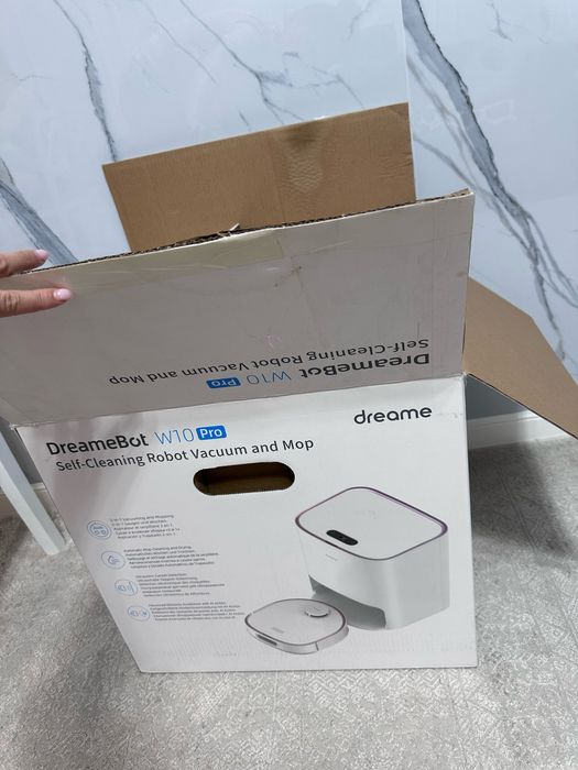 Робот-пылесос Dreame Bot W10 Pro белый