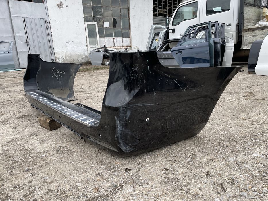 Задна броня за Mercedes V-class W447 AMG Мерцедес АМГ 2016-2021г 3бр