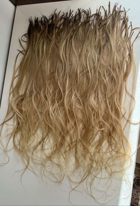 Естествена коса кичури