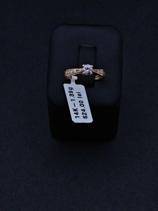 Bijuteria Royal inel din aur 14k 1.39 gr