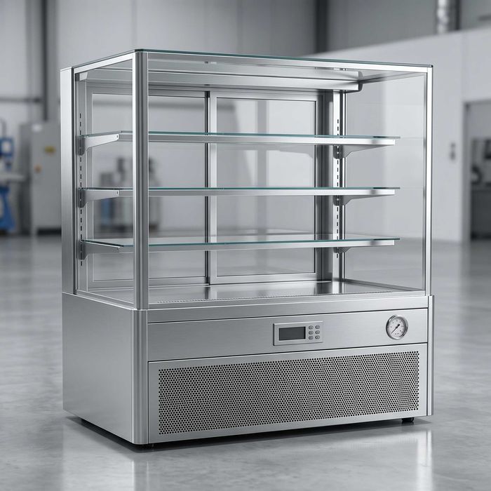 Vitrina xolodilnik Nerjaveyka Нержавейка / Витрина холодильная