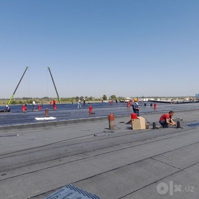 Gidro izolyatsiya ishlarini qilamiz fundament terasa Tom yopish Folga