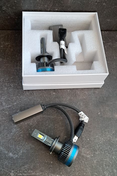 Led H7 F80 12v-24v , 6000k , 40000LM- cel mai puternic led