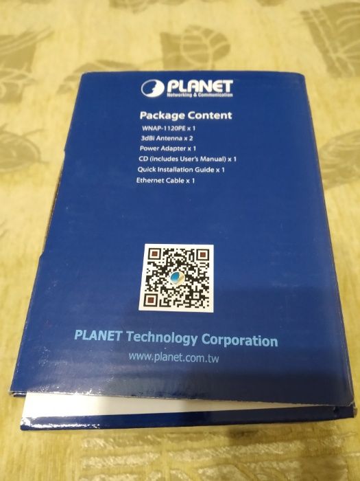 Wi-Fi точка доступа Planet WNAP-1120PE