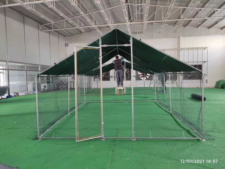 3x4 3x6 3x8 3x10 4x6 m Coteț Țarc păsări găini rațe oțel galvanizat ab