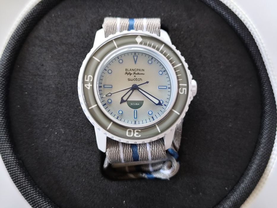 ceas BlancPain x Swach antarctic ocean