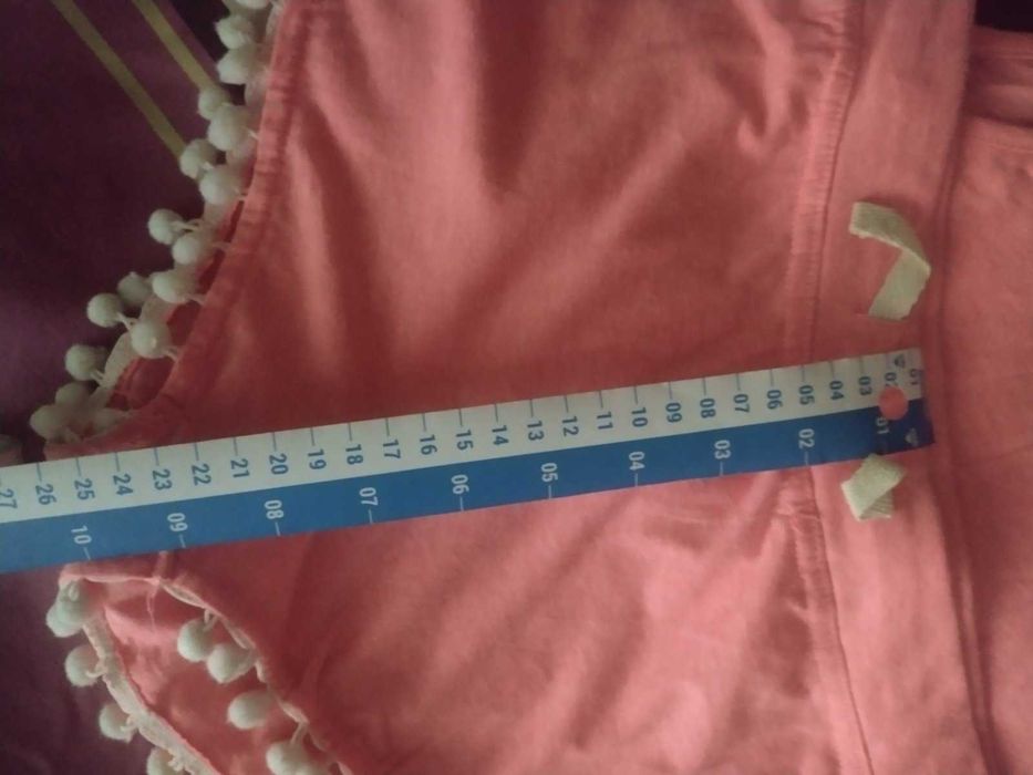 Момичешка пижама комплект нов - S размер