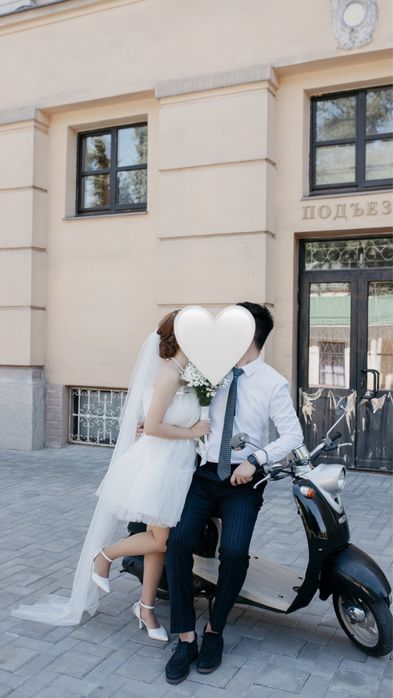 Свадебная фата 2 метра