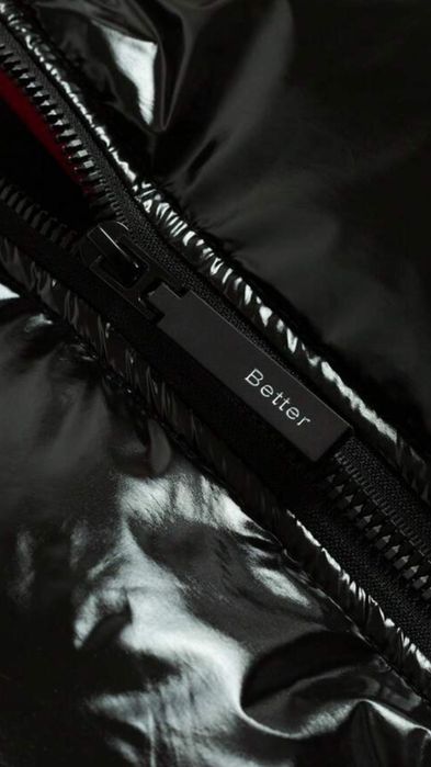 Черно,мъжко яке от латекс