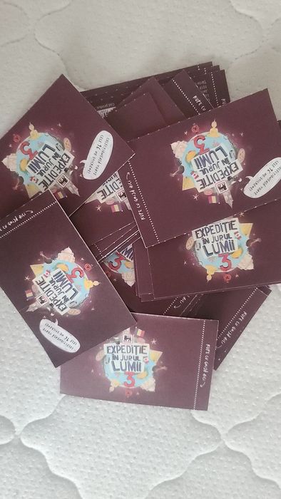 Set complet 96 abtibilduri Expeditie in jurul lumii 3 Mega Image