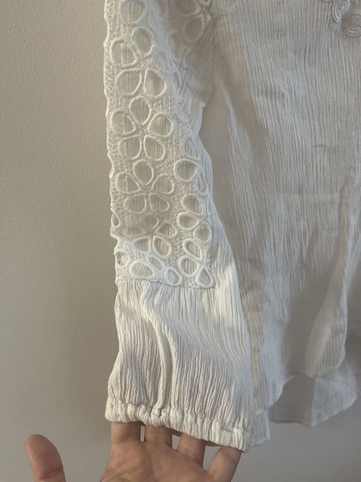 Bluza din bumbac cu dantela Marc New York