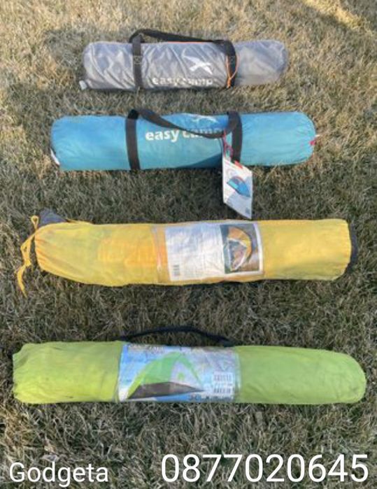 Палатка за 4 човека - саморазгъваща се - Размер: 210х210х130см