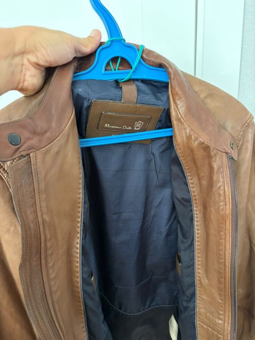 Куртка кожаная Massimo Dutti