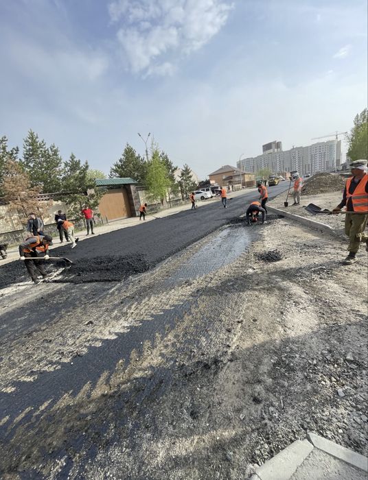 Асфальт. Асфальтирование. Укладка асфальта!