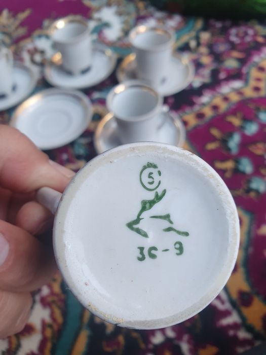 старый кофейный сервиз