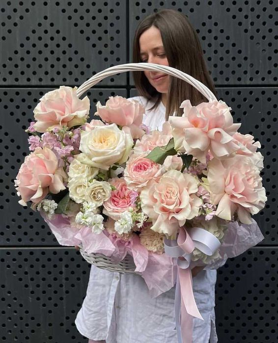 Хризантемы розы пионы сирень