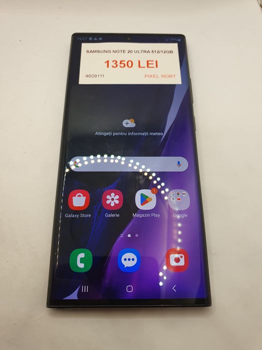 Samsung Note 20 Ultra 5G Lazar Crangasi•46091 Bucuresti