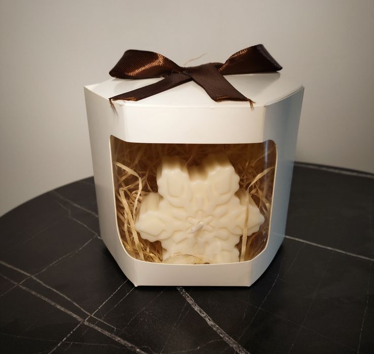 Lumânări din ceară de soia.