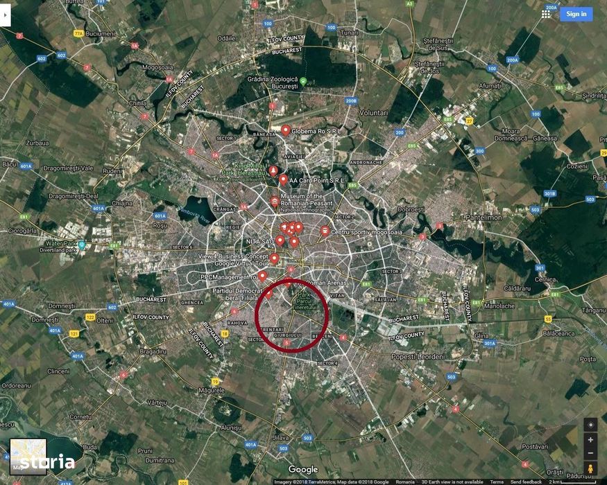 Zona Giurgiului: Sura Mare, teren 1.950mp.