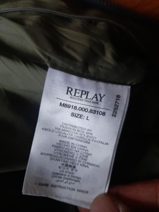 REPLAY мъжко зимно яке M размер.