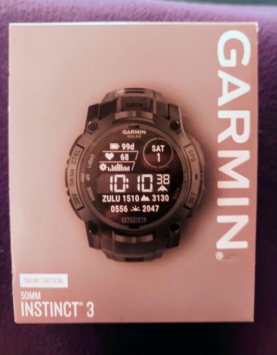 Smartwatch Garmin instinct 3 solar tactical