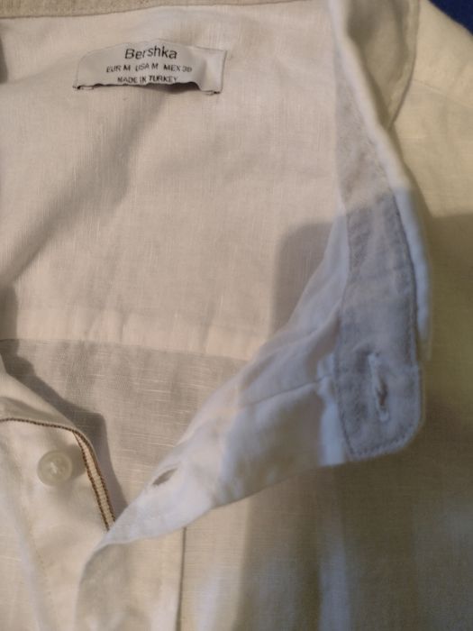 Cămașa  in+bumbac Bershka M